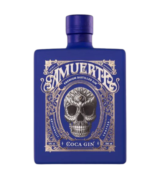 Amuerte Coca Leaf Gin Blue Edition 70cl
